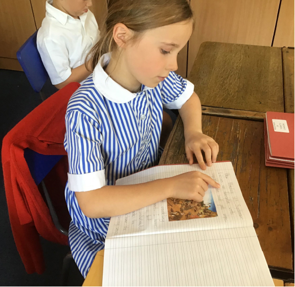 girl reading
