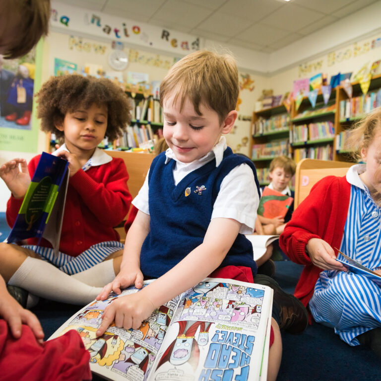 kids reading